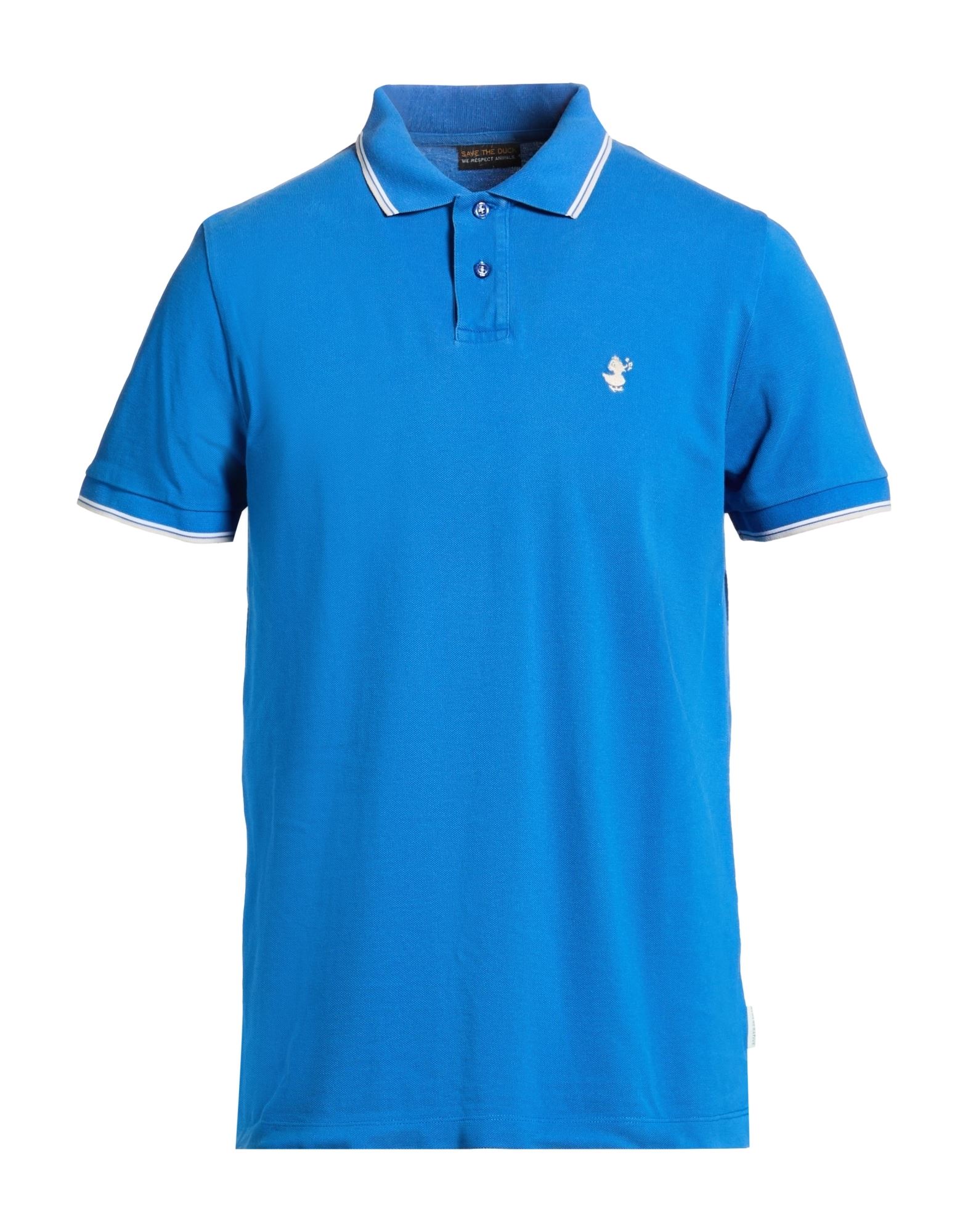 SAVE THE DUCK Poloshirt Herren Blau von SAVE THE DUCK