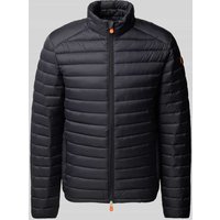 SAVE THE DUCK Steppjacke mit Zweiwege-Reißverschluss Modell 'ALEXANDER' in Black, Größe M von SAVE THE DUCK