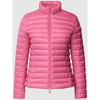 SAVE THE DUCK Steppjacke mit Zweiwege-Reißverschluss Modell 'CARLY' in Pink, Größe L von SAVE THE DUCK