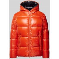 SAVE THE DUCK Steppjacke mit Zweiwege-Reißverschluss Modell 'EDGARD' in Orange, Größe L von SAVE THE DUCK