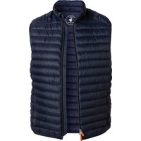 SAVE THE DUCK Herren Steppweste blau unifarben von SAVE THE DUCK