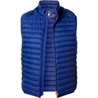 SAVE THE DUCK Herren Steppweste blau unifarben von SAVE THE DUCK