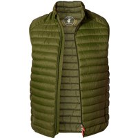 SAVE THE DUCK Herren Steppweste grün unifarben von SAVE THE DUCK