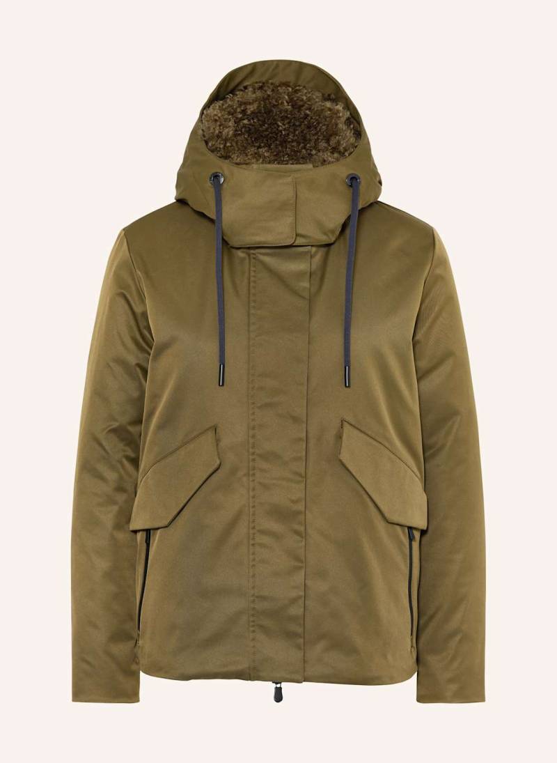 Save The Duck Parka Kara Mit Teddyfell gruen von SAVE THE DUCK