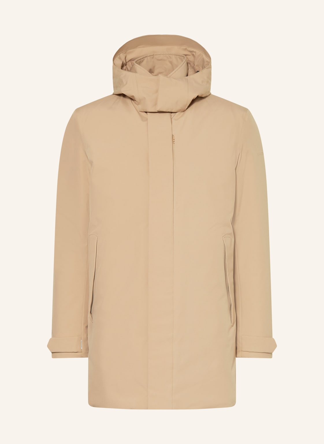 Save The Duck Parka Nestor Mit Abnehmbarer Kapuze beige von SAVE THE DUCK