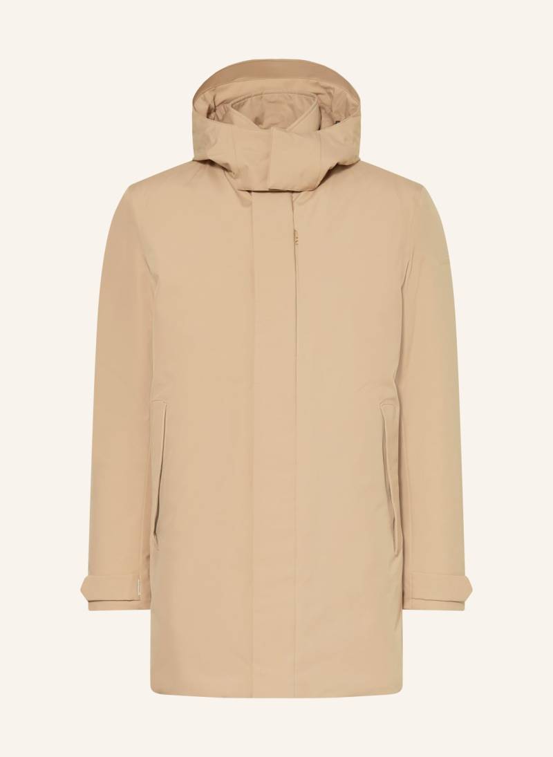 Save The Duck Parka Nestor Mit Abnehmbarer Kapuze beige von SAVE THE DUCK