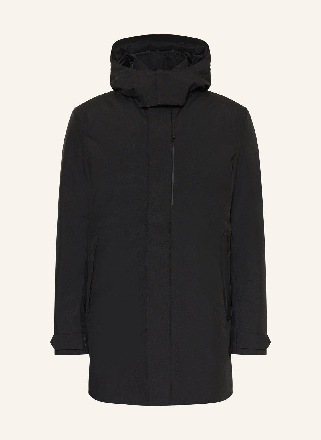 Save The Duck Parka Nestor Mit Abnehmbarer Kapuze schwarz von SAVE THE DUCK