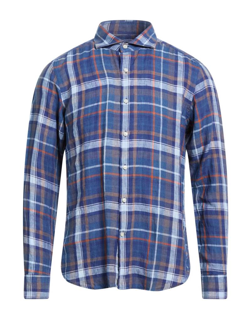 SAVILE ROW Hemd Herren Marineblau von SAVILE ROW