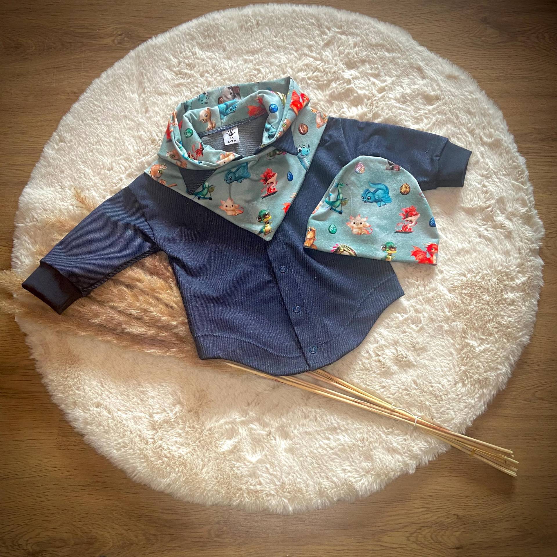 Baby Jeans Jacke von SAVOIhandmade