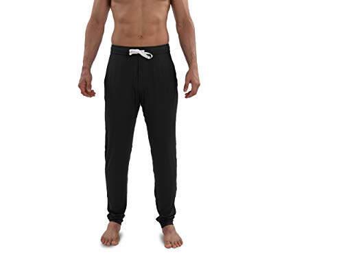 SAXX Underwear Co. Herren saxx unterw?sche snooze lounge pants - loungewear pants - knöchellang pj pants - schlaf- und loungewear - schwarz - groß Schwarz L von SAXX Underwear Co.