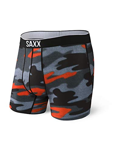 Saxx Men's Underwear Herrenunterwäsche – Volt Atmungsaktives Mesh Boxershorts mit integrierter Pouch TM Unterstützung – Trainingsunterwäsche für Herren, Hazy Camo, Klein Saxx Men's Underwear Herrenunterwäsche – Volt Atmungsaktives Mesh Boxershorts mit integrierter Pouch TM Unterstützung – Trainingsunterwäsche für Herren, Hazy Camo, Klein von SAXX Underwear Co.