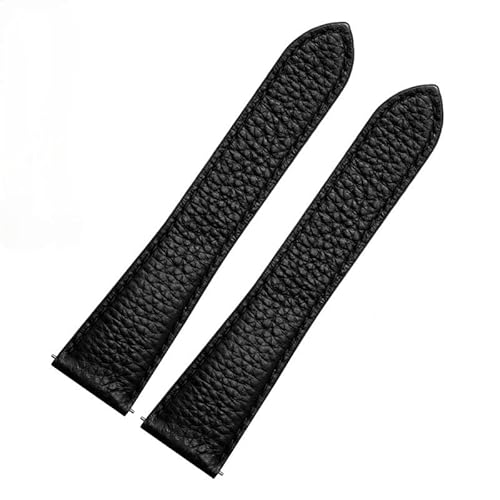 Litchi Leder Uhrengurt für Cartier Tank London Solo -Serie WSTA0029 WSTA0030 Leder Uhrengurt 22 mm 23 mm Männer und Frauen Full of stars von SAyfur