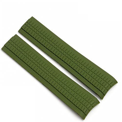 SAyfur Soft Rubber Watch Band Aquanaut Passend für Patek Philippe Silicon 5164a 5167a 5168a 21mm Klappknuckle Uhrengurt Full of stars von SAyfur