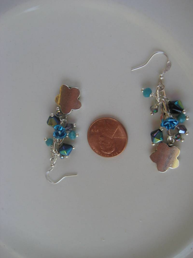 Ohrringe Mit Blume Charms von SBEC