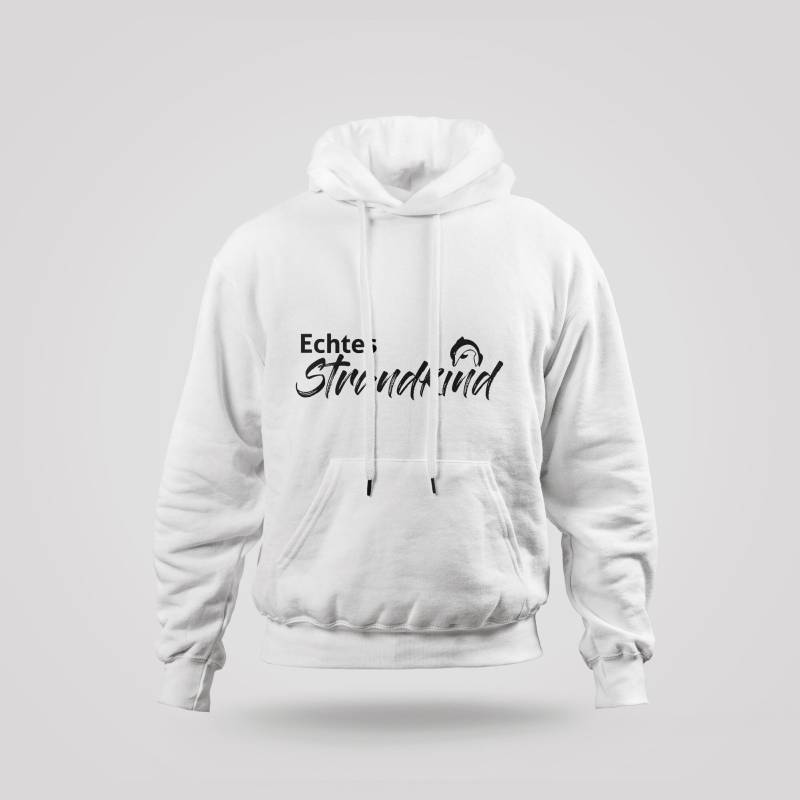 Hoodie - Echtes Strandkind Selfmade Made in Germany von SBStudioRostock