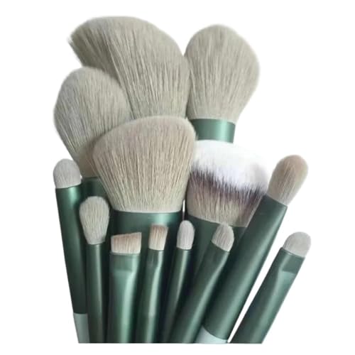 13PCS Makeups Pinsel Set Lidschatten Foundation Frauen Kosmetik Pinsel Lidschatten Erröten Pulver Blending Schönheit Weichen Make-Up-Tool (Color : 13Pcs-Opp bag-02) von SBTRKT