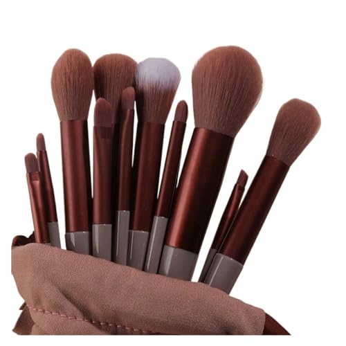 13Pcs Make-Up Pinsel Set Make-Up Concealer Pinsel Erröten Lose Pulver Pinsel Lidschatten Highlighter Foundation Pinsel Schönheit Werkzeuge (Color : Purple) von SBTRKT