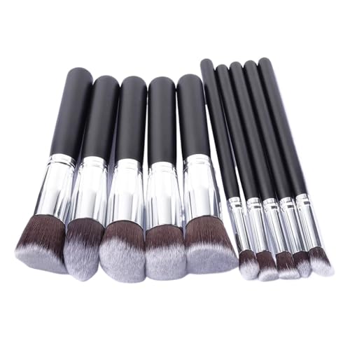 SBTRKT 5/50 stücke Make-Up Pinsel Set Lidschatten Foundation Frauen Kosmetik Pinsel Lidschatten Erröten Pulver Blending Schönheit Weichen Make-Up-Tool (Color : 12pcs-pink) von SBTRKT