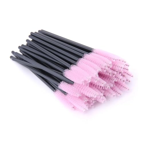 SBTRKT 5/50 stücke Make-Up Pinsel Set Lidschatten Foundation Frauen Kosmetik Pinsel Lidschatten Erröten Pulver Blending Schönheit Weichen Make-Up-Tool (Color : 50pcs pink) von SBTRKT