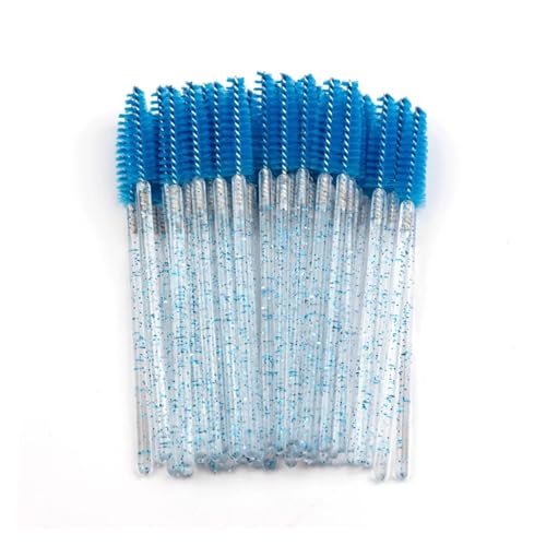 SBTRKT 5/50 stücke Make-Up Pinsel Set Lidschatten Foundation Frauen Kosmetik Pinsel Lidschatten Erröten Pulver Blending Schönheit Weichen Make-Up-Tool (Color : Brushes-BL) von SBTRKT