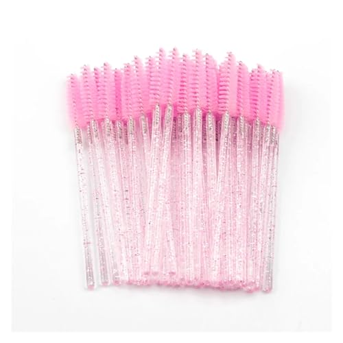 SBTRKT 5/50 stücke Make-Up Pinsel Set Lidschatten Foundation Frauen Kosmetik Pinsel Lidschatten Erröten Pulver Blending Schönheit Weichen Make-Up-Tool (Color : Brushes-PK) von SBTRKT