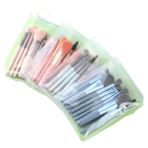SBTRKT 8PCS Macaron Make-Up Pinsel Set Lidschatten Foundation Frauen Kosmetik Pinsel DIY Erröten Pulver Blending Schönheit Soft-Make-Up-Tools (Color : 8pcs-01) von SBTRKT