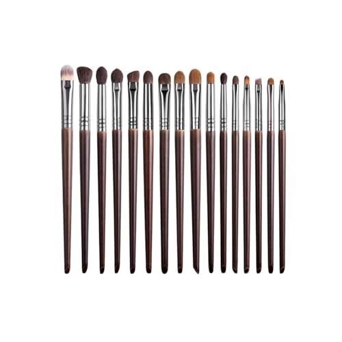 Pro Make-Up Pinsel Set Lidschatten Foundation Pulver Eyeliner Wimpern Lippen-Make-Up Pinsel Kosmetische Schönheit Tool Kit Heißer (Color : 16 pcs) von SBTRKT