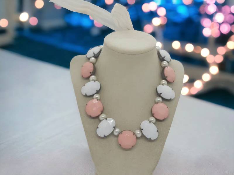 Bunte Halskette - Einzigartige Mehrfarbige Für Frauen Verstellbare Valentinstag Geschenk Brautjungfer von SByourself