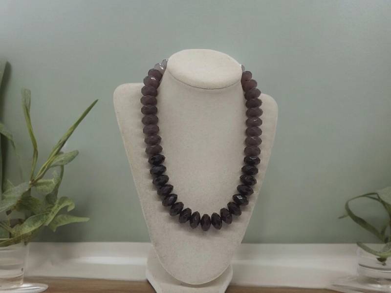 Graue Halskette Für Frauen - Acryl Statement Einzigartige Boho Geschenk Perlenkette Graue Halskette Für Frauen - Acryl Statement Einzigartige Boho Geschenk Perlenkette von SByourself