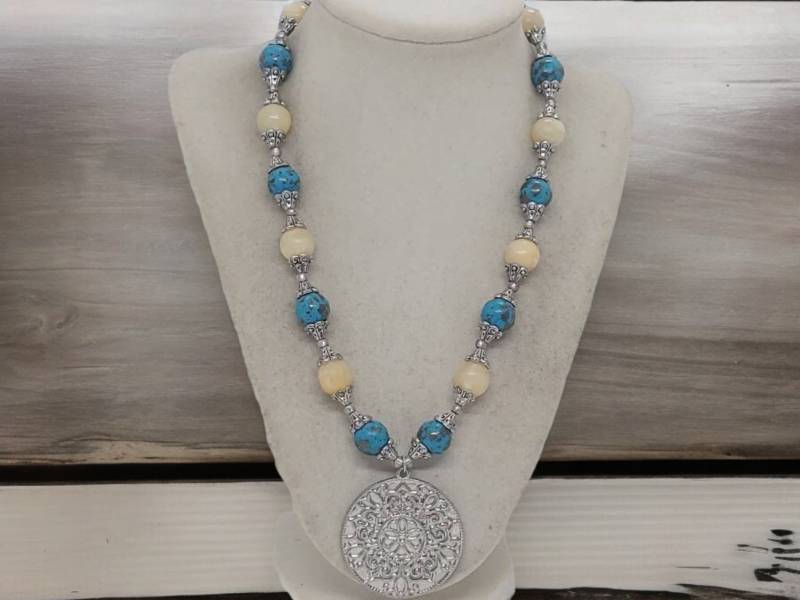 Jaspis Halskette - Stein Einzigartige Statement Mehrfarbige Für Frauen Muttertagskette von SByourself