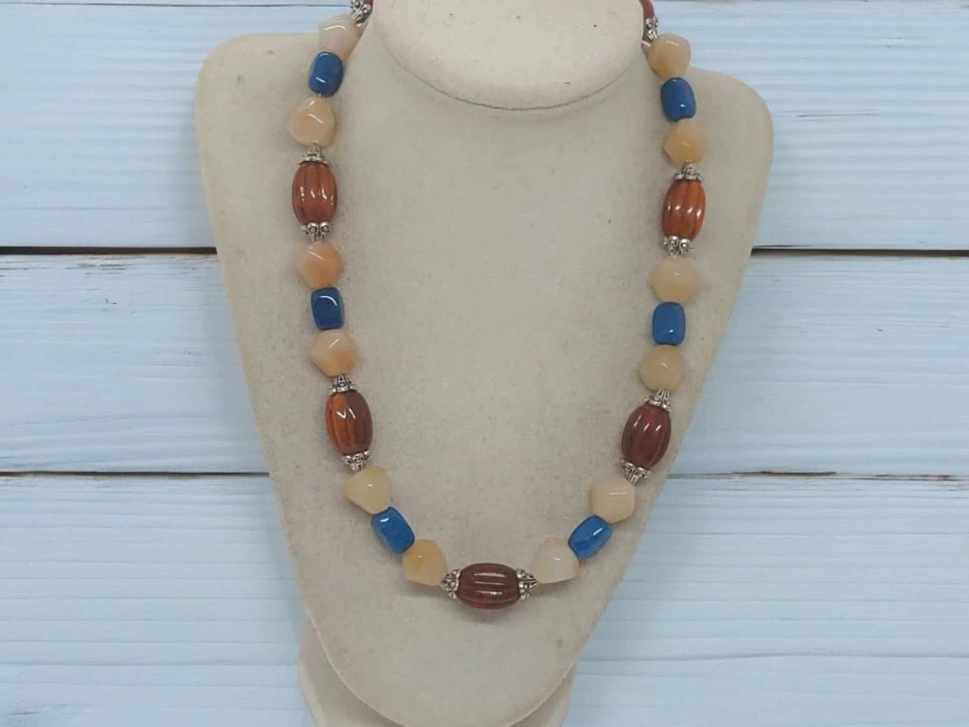 Mehrfarbige Halskette Für Frauen - Boho Sie Einzigartige Herbst Geschenk Ihre Frau von SByourself