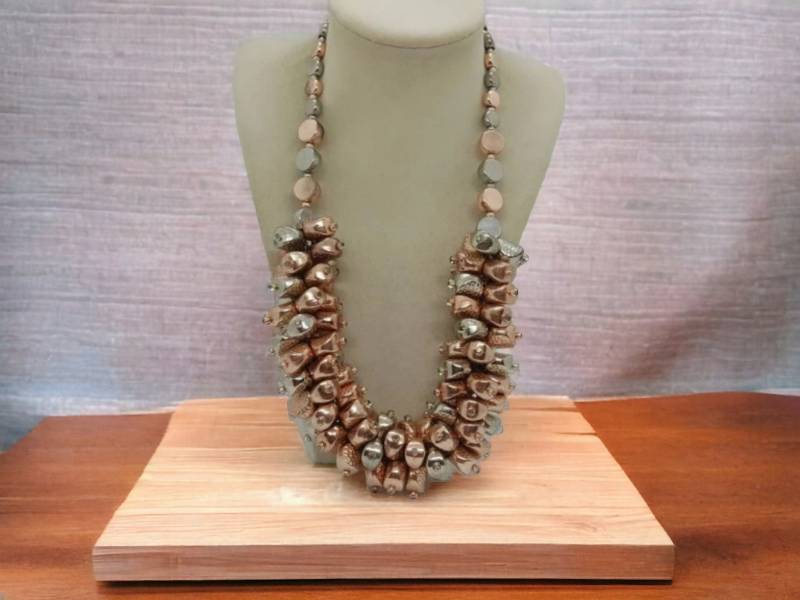 Mehrfarbige Halskette Und Passendes Armband - Schmuck Set Einzigartiger Hochzeits Geschenk Für Frauen von SByourself