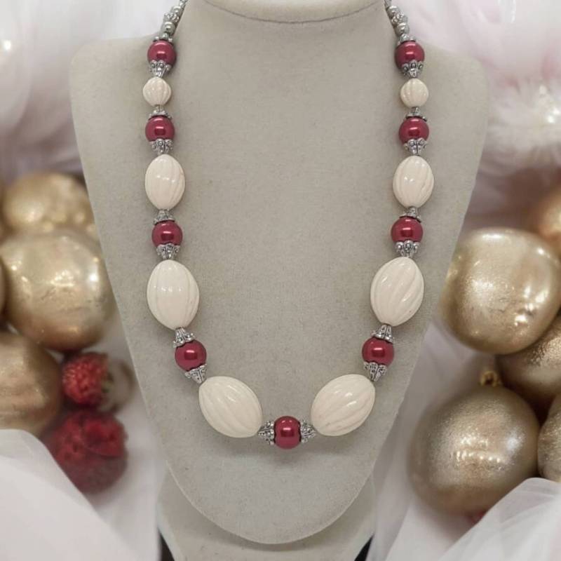 Perlenkette - Mehrfarbige Halskette Für Frauen Einzigartige Statement Muttertagskette Geschenk von SByourself