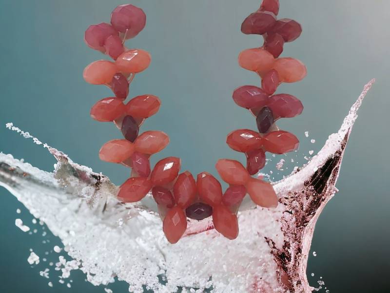 Rote Halskette Für Sie - Statement-Halskette Verstellbare Einzigartige Valentinstagsgeschenk Jahrestagsgeschenk Geschenk von SByourself