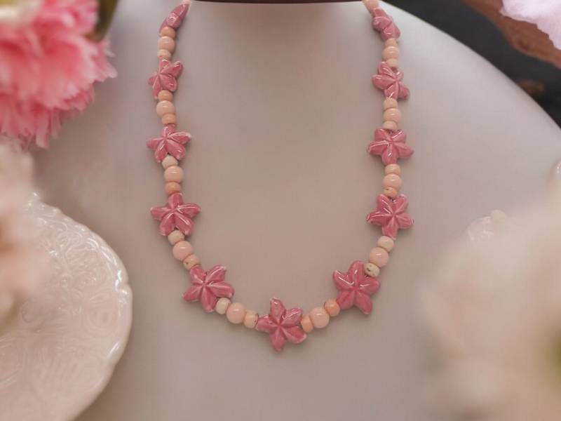 Seestern Halskette - Keramik Einzigartige Statement Strand Mehrfarbige Für Frauen Geschenk von SByourself