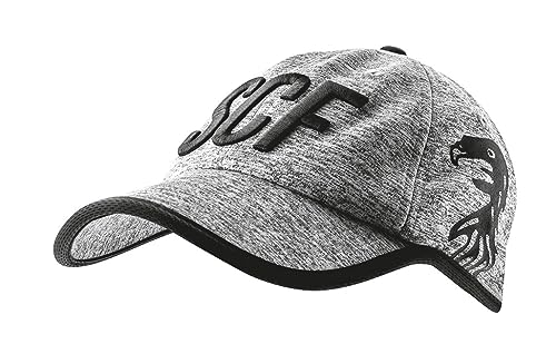 SC Freiburg Cap SCF grau - Basecap/Cap/Mütze/Hut - Schwarz/tapa/Chapeau von SC Freiburg SCF
