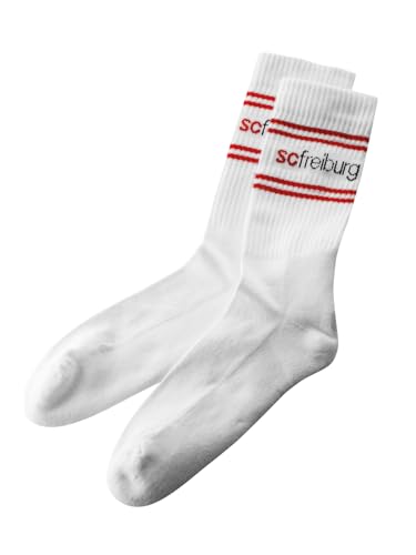 Sportsocken SC Freiburg Socken SCF (DE/NL/SE/PL, Numerisch, 35, 38, Regular, Regular, schwarz) von SC Freiburg SCF