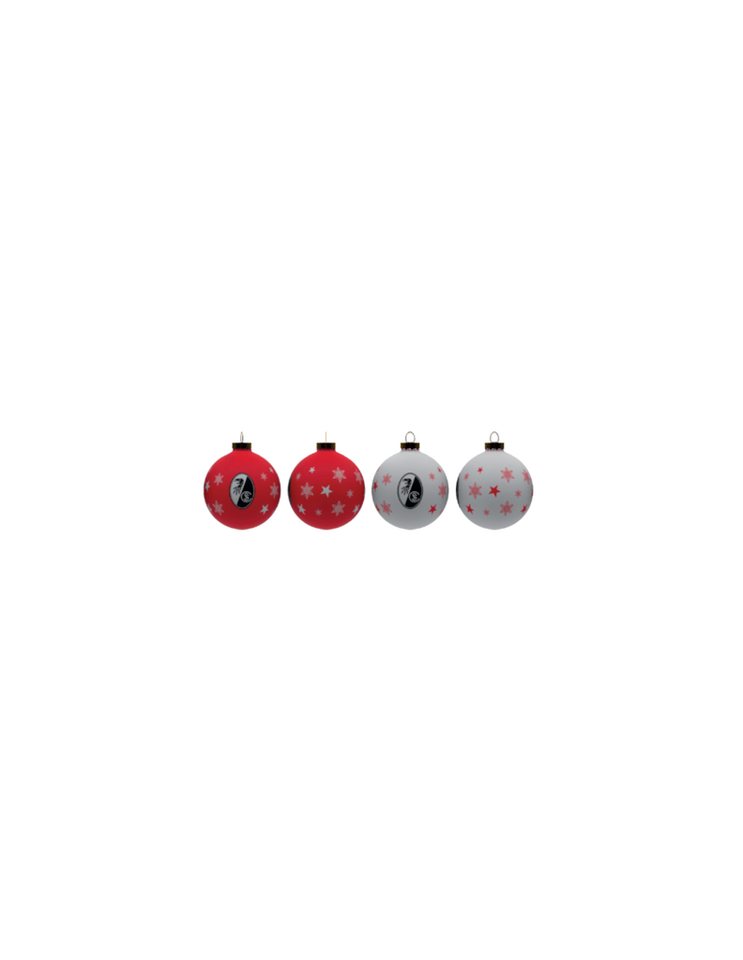 SC Freiburg Armband SCF Christbaumkugeln Wappen von SC Freiburg