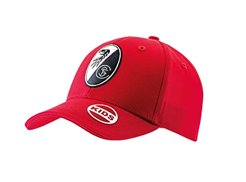 SC Freiburg Cap Kinder-Cap Basic rot - Basecap/Cap/Mütze/Hut - Schwarz/tapa/Chapeau (Kinder) von SC Freiburg