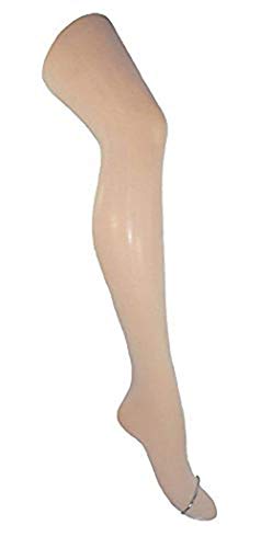 SC-Strümpfe Mädchen Kinderfeinstrumpfhose transparent 20 DEN Weiß 104-110 von SC-Strümpfe