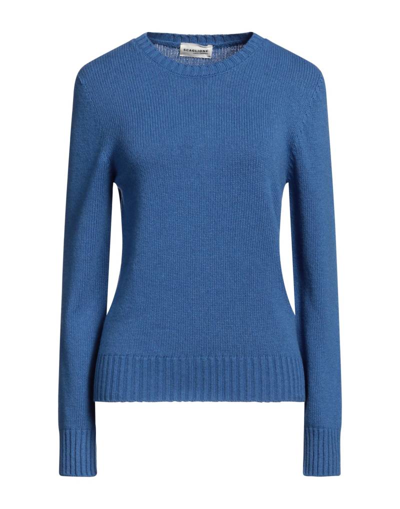 SCAGLIONE Pullover Damen Azurblau von SCAGLIONE