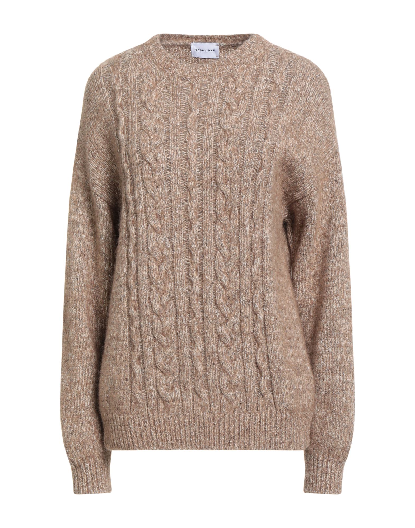 SCAGLIONE Pullover Damen Kamel von SCAGLIONE