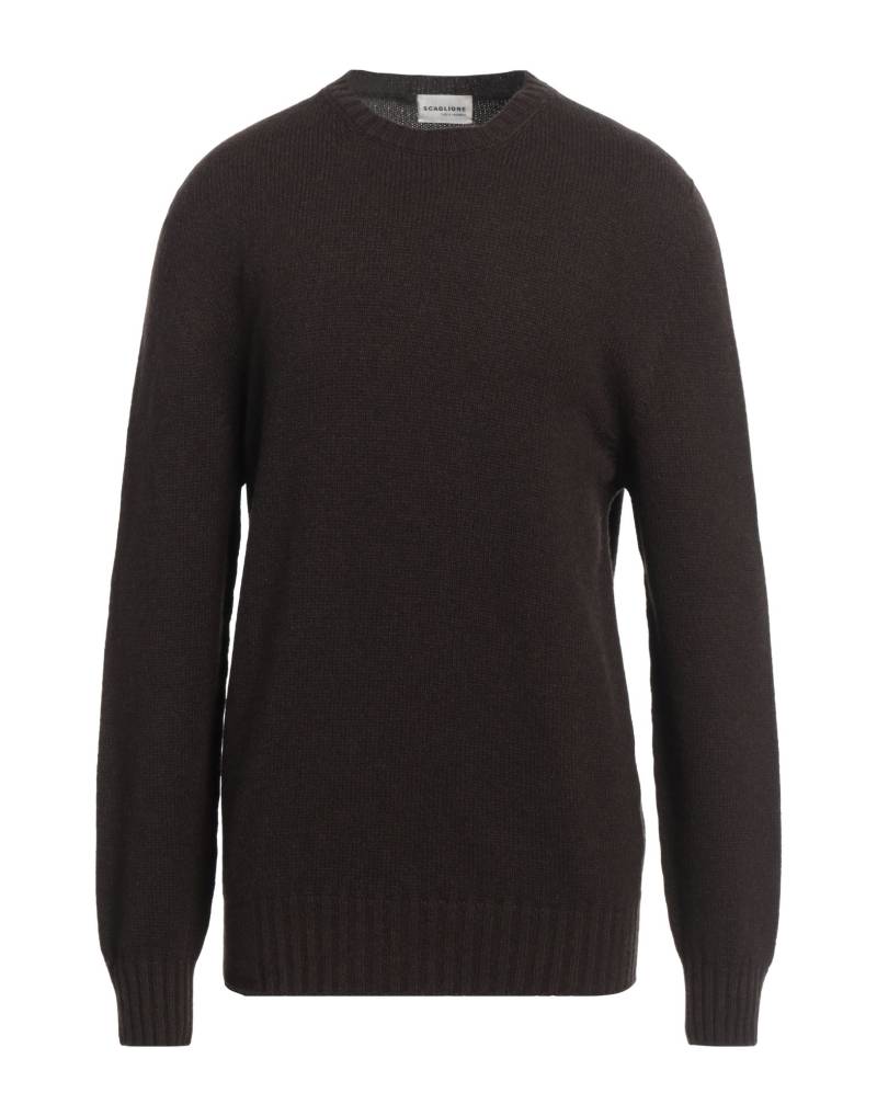 SCAGLIONE Pullover Herren Dunkelbraun von SCAGLIONE