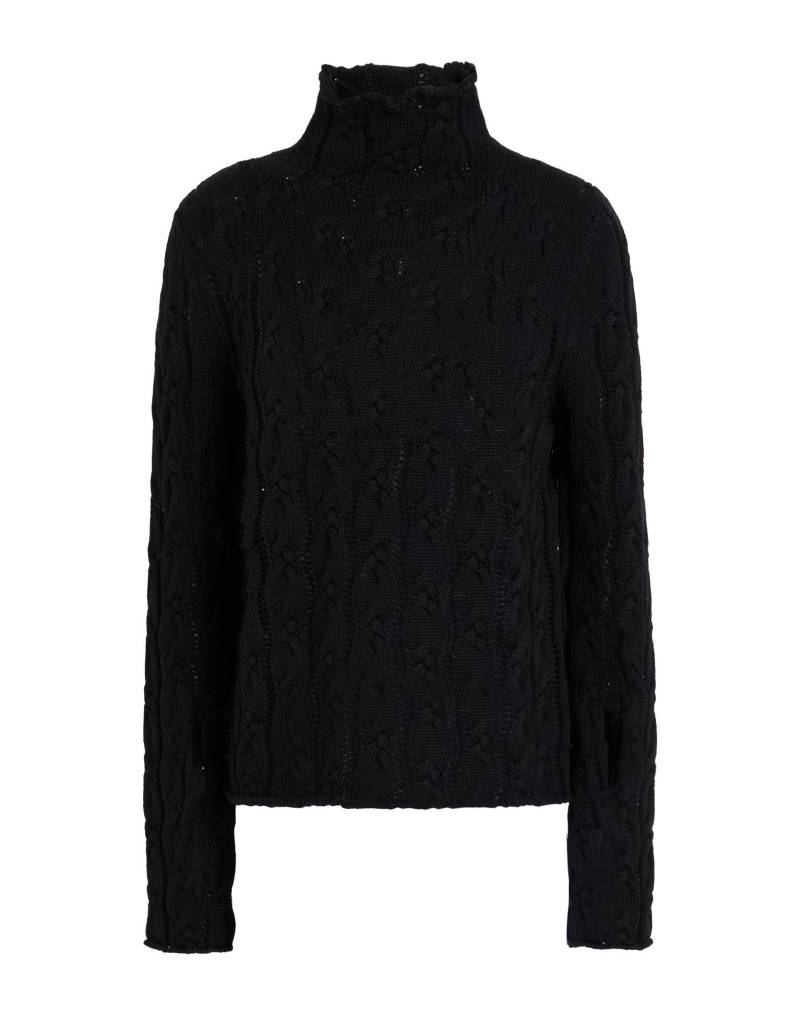 SCAGLIONE Rollkragenpullover Damen Schwarz von SCAGLIONE