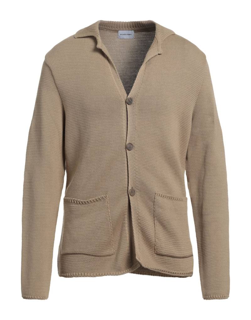 SCAGLIONE Strickjacke Herren Sand von SCAGLIONE