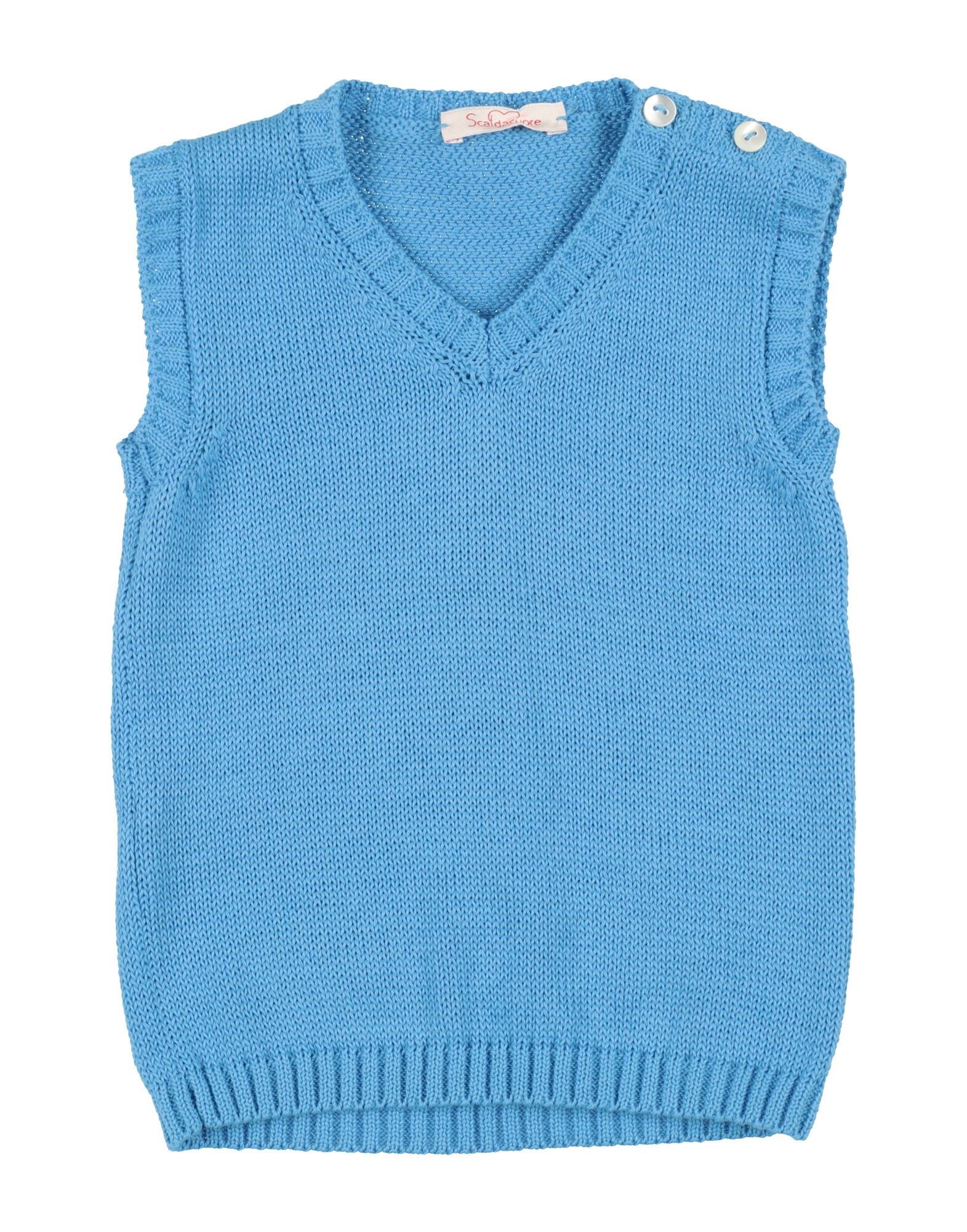 SCALDACUORE Pullover Kinder Azurblau von SCALDACUORE