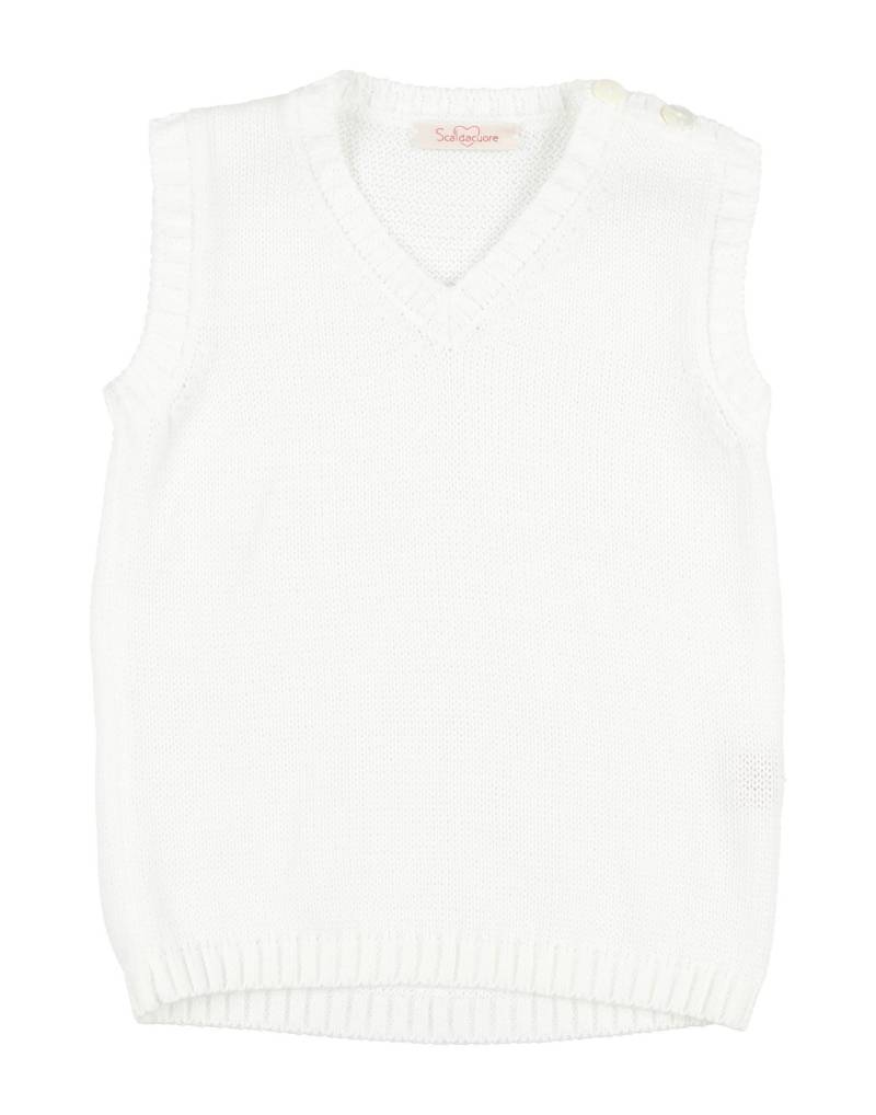 SCALDACUORE Pullover Kinder Weiß von SCALDACUORE