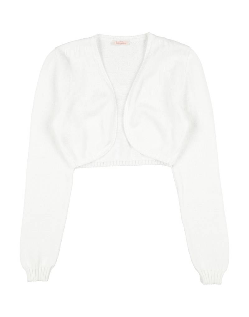 SCALDACUORE Wickelpullover Kinder Weiß von SCALDACUORE