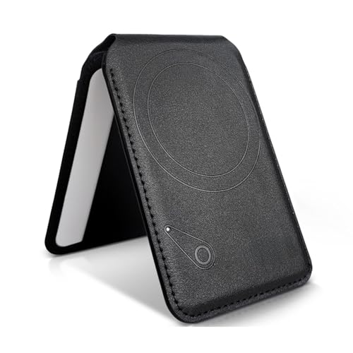 Scapade Kompatibel mit Apple iPhone 12 & neuer, Magnetische Kartenhülle mit „Wo ist?“-Tracking, Ständer & 3 Kartenfächern von SCAPADE