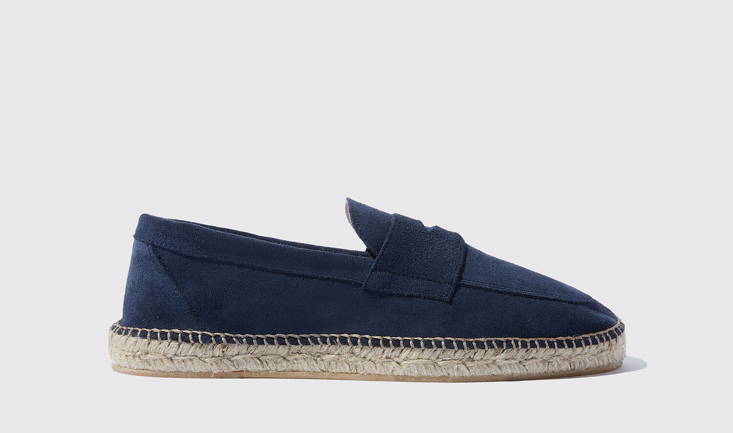 SCAROSSO Espadrilles Diego Blue Suede Veloursleder von SCAROSSO